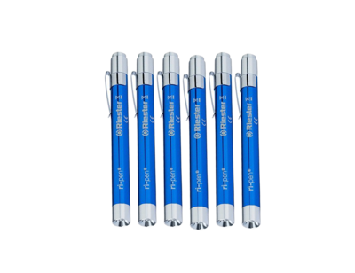 Svítilna Riester ri-pen LED modrá, 6 kusů - 1