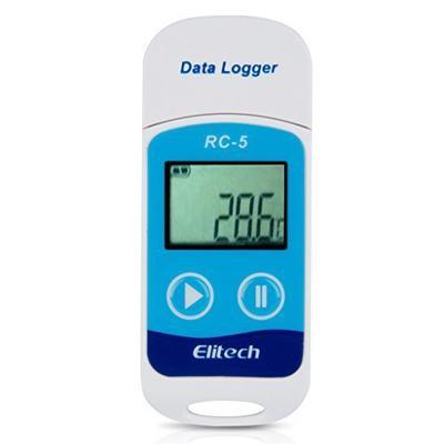 USB Datalogger BLUE pre sledovanie liečiv s pamäťou, vr. kalibrácie teploty - 1