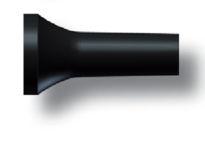 Balení 10 ks. opakovaně použitelná specula O 9 mm, černá, ri-scope® L3