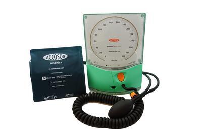Bezrtuťový profesionální tonometr Accoson Greenlight 300 - zelený - 1