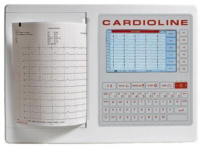 12-kanálové přímopíšící EKG Cardioline 200S  - 1