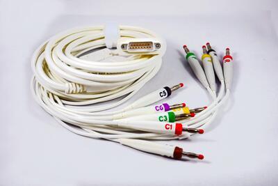 EKG pacientský kabel Cardioline pro ECGxxxx, 10 svodů, 4mm kolíky