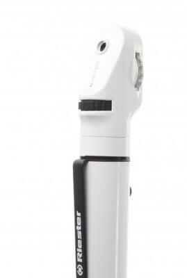 Otoskop + oftlamoskop e-scope®, direct, xenon 2,7 V (vakuové osvětlení), bílý, v pouzdře - 3