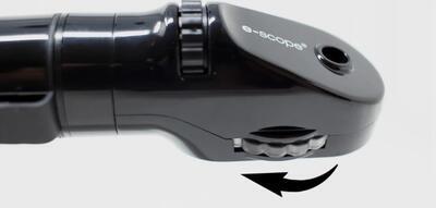 Otoskop + oftalmoskop Riester e-scope ®, direct illum. XL černý, v pouzdře - 3