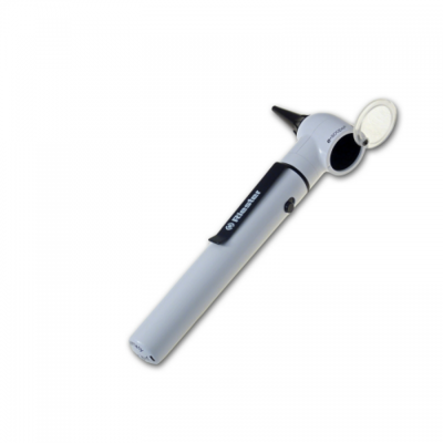 Otoskop/oftalmoskop Riester e-scope ® F.O. XL 2.5 V, bílý, kazeta - 3