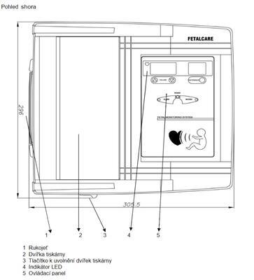 Kardiotokograf Bionet FC700 - rozbalené zboží - 7